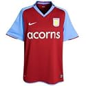 Aston Villa Home Shirt 2008/09 - Kids - Boys X/Large
