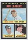1971 Topps #63 - AL RBI Leaders/Frank Howard/Tony Conigliaro/Boog Powell