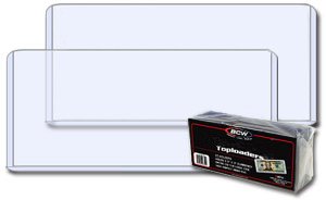 BCW 6.5 x 3 - Currency (Dollar Bill) Topload Holder - Pack of 25) - Currency Collecting Supplies