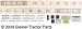 OLIVER 1650: VINYL CUT DECAL SET