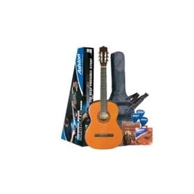 Ashton CG34-PK-AM 3/4-Size Classical Guitar Outfit - Amber [Electronics]