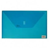 Design-R Poly Envelope with Velcro Closure, 13x9-3/8, Blue LIO22080BL