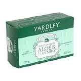 Yardley of London, Moisturizing Soap Sweet Summer Aloe and Cucumber - 3 + 1 Free
