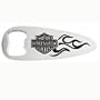 Harley-Davidson Bar & Shield with Flames Hand Held Bottle Opener. 99311-07V