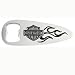 Harley-Davidson Bar & Shield with Flames Hand Held Bottle Opener. 99311-07V