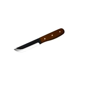 Condor CTK236-4HC Bushcraft Basic Knife 4 Inch With Leather Sheath 1075 High Carbon Steel
