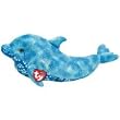 TY Beanie Buddies Docks   - Ty Island Dolphin
