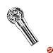 1/4 In Carbide Bur (Titanium Coated) - Ball Shape w/ Radius End