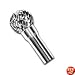 1/4 In Carbide Bur (Titanium Coated) - Ball Shape w/ Radius End