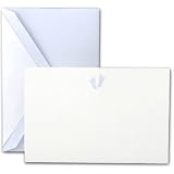 Engraved Blue Baby Footprints Announcements Cards