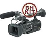 Sony HVR-V1U Digital HDV 1080p24 High Definition Handycam Camcorder, 3 CMOS Imagers, 1.12mp, Zeiss Vario Sonnar T* 20x Optical Zoom Lens, DVCAM/Mini DV Recording Options