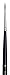 da Vinci Watercolor Series 35 Size 0 - Long Tapered Round - Maestro Kolinsky Red Sable - Extra long taper at The tip - Handmade in Germany