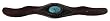Genuine Leather Bracelet - Length: 6.5" - Width: 30 mm