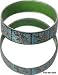 Bracelets Bangle Pair Sterling Silver Enamel Jewelry 2.75 inches (esbn074)