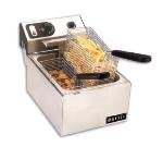 10-lb Countertop Single Fry Pot Fryer w/ Twin Baskets, 220 V