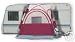 CARAVAN AWNING/ PORCH/ WEEKENDER/ RED