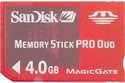 SanDisk SDMSG-4096-A11 4GB Memory Stick PRO Duo for PSP Gaming