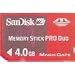 SanDisk SDMSG-4096-A11 4GB Memory Stick PRO Duo for PSP Gaming