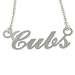 Chicago Cubs Team Script Pendant