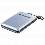 BUFFALO USB2.0 �ϏՌ� �|�[�^�u��HDD 160GB �V���o�[ HD-PHC160U2/UC