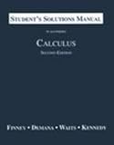 Calculus second edition. Student's solutions manual