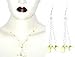 Mother Gifts - Earring and Necklace Sets Sterling Silver and Citrin Gemstones Handmade Indian Jewelry (gnklcs288)