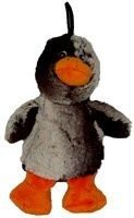 More image Multipet's Creamy Coffee Colored 8-Inch Plush Duck Dog Toy