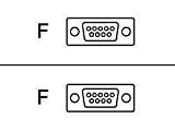 Belkin 6ft Serial Straight Thru Db9f/db9f Shielded