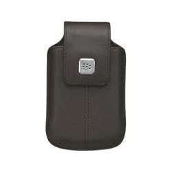 BlackBerry 8900 Black Leather Swivel Holster