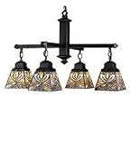 26 Inch W Glasgow Bungalow 4 Lt Chandelier Ceiling Fixture