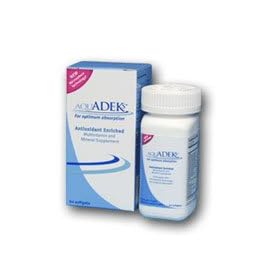 Click here to buy AquADEKs Softgels, Nutritional Supplement, 60 ea by AquADEKs.