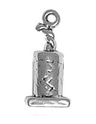 Sterling Silver 3D Firecracker Charm With Fuse