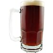 German Style Extra Large Glass Beer Mug - 34 oz