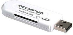 Olympus USB 2.0 xD-PictureCard Flash Memory Card Reader MAUSB-500 (White)