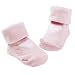 Elegant Baby Pink Heart Newborn Booties 0-6 Months