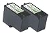 Compatible 2-Pack Dell Series 7 High-Capacity Black 966/968 Ink Cartridge (CH883)