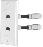 Dayton HDMI-WP2 Dual HDMI Wall Plate