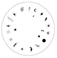 Design Wheel - Cosmos Nail Master Stencil Shield
