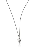 Arizaga Mens Conjunto de cadena y colgante (Plateado)