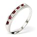 9ct Ruby & Diamond Eternity Ring.