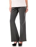 Motherhood Maternity: Secret Fit Belly(tm) Bi-stretch Suiting Back Pockets Fit And Flare Maternity Pants