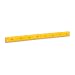 Dixie Poly BBG Polyethylene Bumper Guard, 46" Length, 6.25" Width, 2.25" Thick