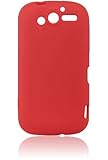 HTC T-Mobile myTouch HD Silicone Skin Case - Red