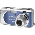 Canon Powershot A430 Digital Camera Kit, 4.0 Megapixel, 4x Optical, 3.6x Digital Zoom, 1.8" LCD Screen - Blue Finish