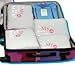 Romantic Gift 2 Days Delivery 5 Pcs Packing Cubes/Storage bags/Travel Duffle Bags (Gray)