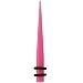4 Gauge Pink Acrylic Taper