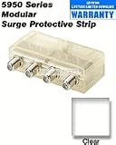 Leviton 5951-SAC Coax and Satellite TV Plug-In Surge Module for 5950 Centers