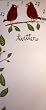 "Twitter" Magnetic Notepad by Hatley