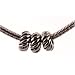 Antique Silver Plated Rope Spacer Bead Fits Pandora (3)