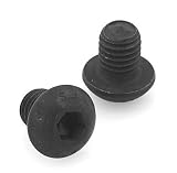 Alloy Steel Button Hd Socket Cap Screw M8 Black, 1.25mm Pitch, DIN7380